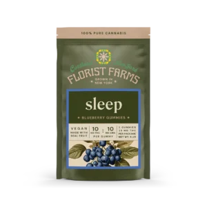 florist farms gummies sleep | blueberry | 2pk